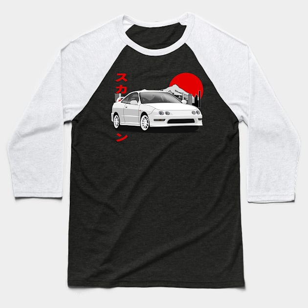 Honda Integra (DC1) Baseball T-Shirt by Rebellion Store